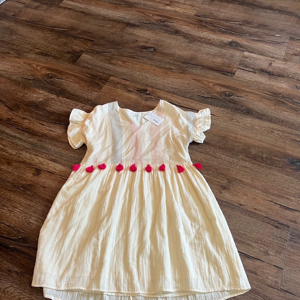 Precious linen boutique dress